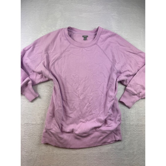 aerie Tops - Aerie Womens Medium Lavender Purple Raglan Crewneck Sweatshirt Pullover